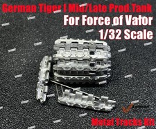 For Force of Valor 1/32 German Tiger I Mid Late Prod.Tank Metal Tracks w/Pins