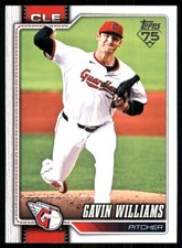 2026 Topps #254 Gavin Williams Cleveland Guardians 58728