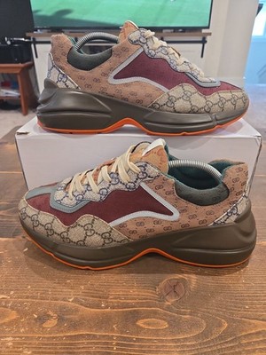 Gucci Rhyton Sneaker Multicolored (Size 9GG Size 10US) Pre-owned CLEAN 