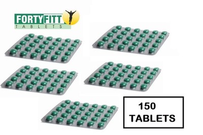 Charak Fortyfitt Tablets   150 Tabs (5×30) | Daily Vitality & Wellness Support