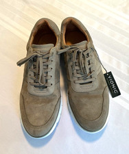 Vionic 9.5 Fresh Tanner Mens Tan Casual Sneakers Lace Up Orthotic Shoes