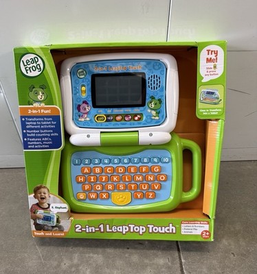 New Leap Frog Laptop 2 In 1 LeapTop Touch Educational Electronic Learning Toys