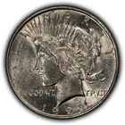 1923-D $1 Silver Peace Dollar - Luster - SKU-D7528