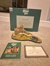 Lilliput Lane Eilean Donan Castle, Immaculate Condition, With Signed Deeds