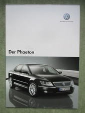 VW Phaeton Prospekt Deutsch V6 177kw V8 246k W12 331kw,V6TDI 171kw 4Motion 2007
