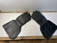 Strawbridge & Clothier Black Leather Gloves