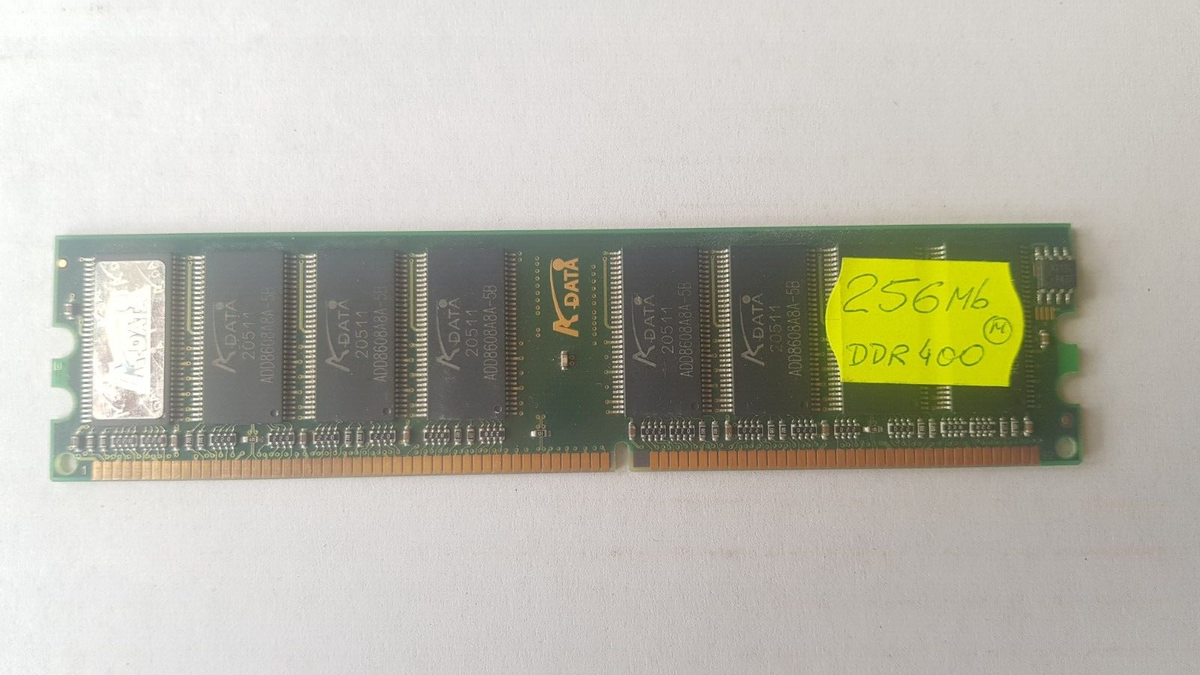 Memory RAM A DATA DDR400(2.5) 256MX8 256MB | eBay