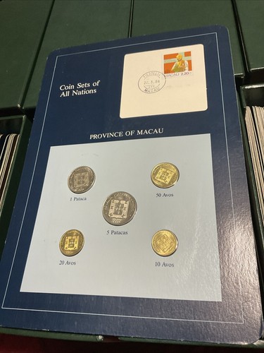 Franklin Mint Coin Sets Of All Nations Set 164 Countries - 198 Different Cards - Picture 21 of 24