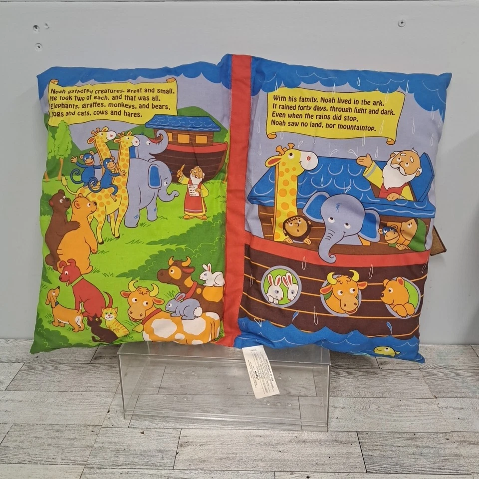 Soft Play Noah's Ark Soft Plush Story Pillow Book - Image 3 of 4