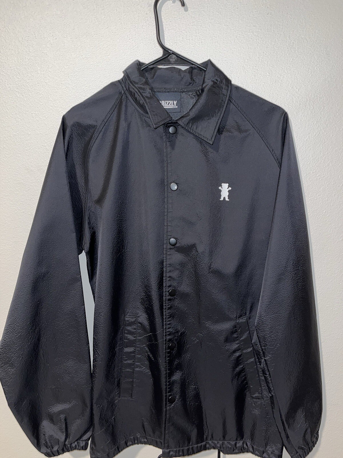 Jacket Windbreaker Black Primitive Skateboarding … - image 1