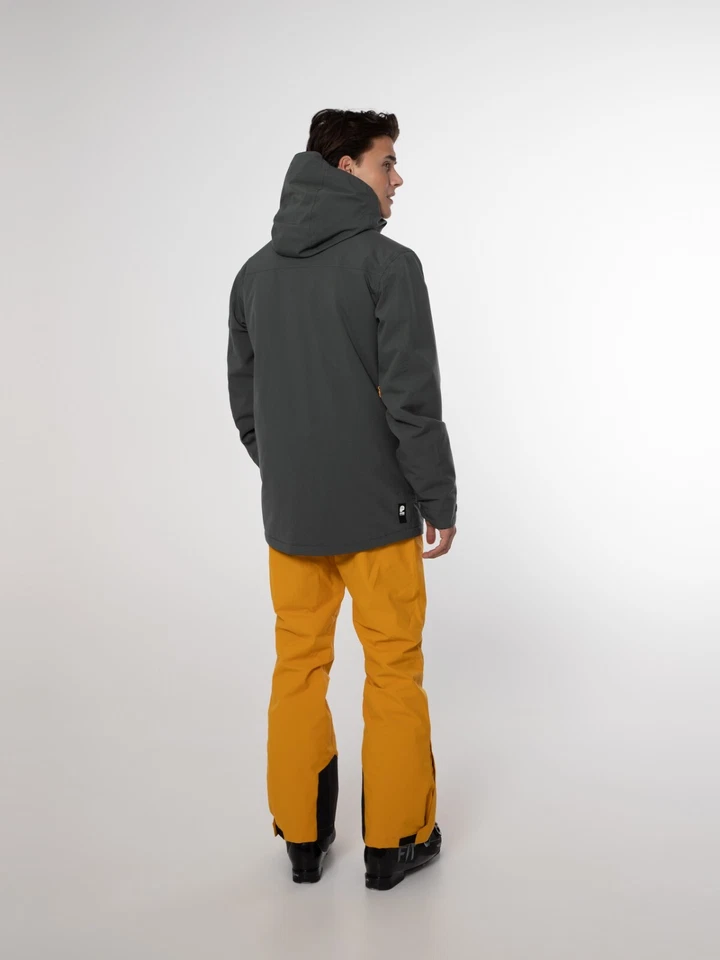 Protest Timo Herren Schnee Ski Snowboard Jacke Hunter Grün UK Verkäufer - Bild 2 von 4