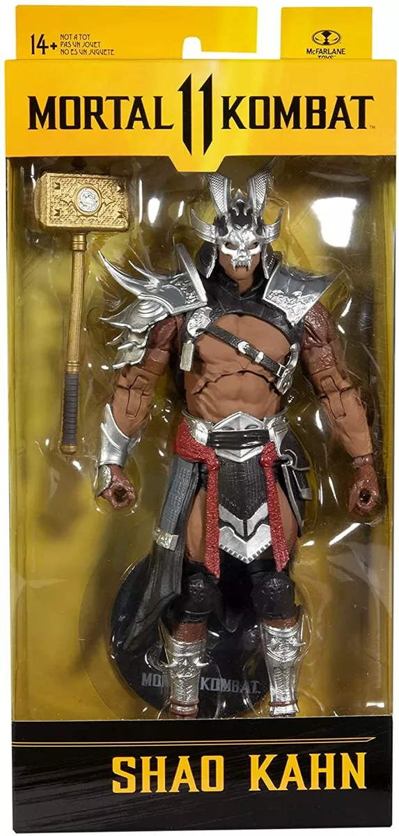 McFarlane Mortal Kombat 7 Inch Action Figure - Shao Kahn (Platinum Kahn)