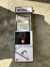 Delta STRYKE 8" Towel Bar 77608 Chrome Finish - NEW