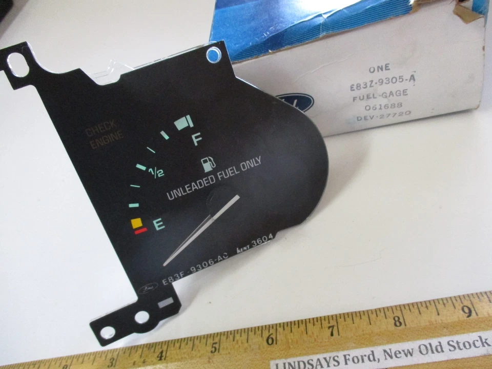 FORD TEMPO & MERCURY TOPAZ "EQUIPAJE DE COMBUSTIBLE." (UNIDAD PANEL DE INSTRUMENTOS) ENVÍO GRATUITO Foto 2 de 4