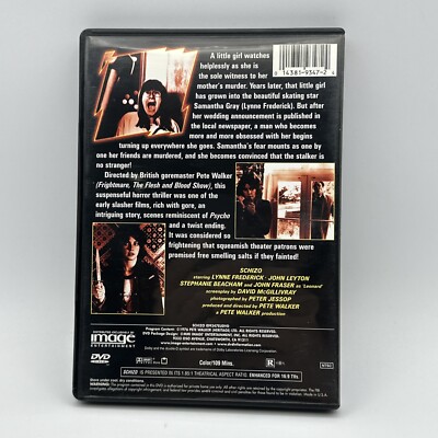 Schizo 1976 DVD EuroShock Image Lynne Frederick Pete Walker