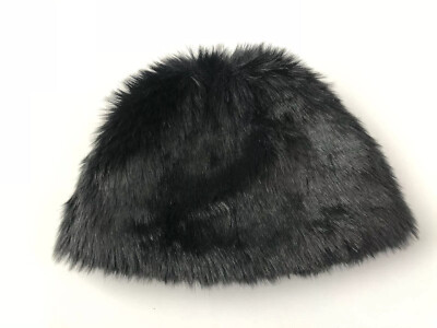 Steven Alan Women Hat NWT Size 0/S Black Fur Beanie | eBay display picture 1