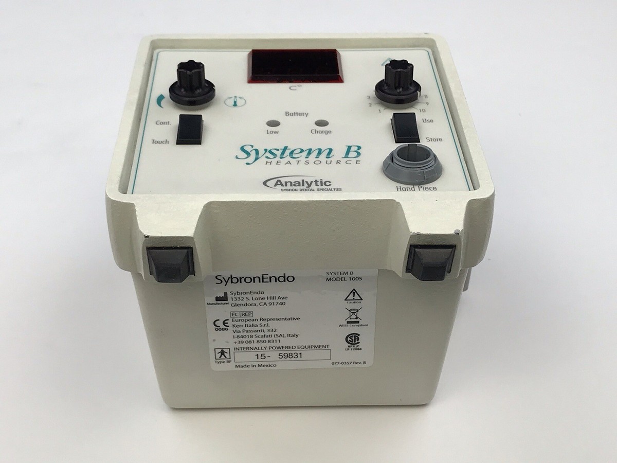 Sybron-Endo Analytic System B HeatSource DownPack Obturation