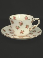 Hammersley and Co Pink Roses Demitasse and sa...