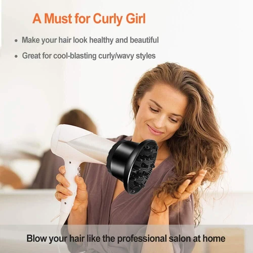 Hair Diffuser Hair Dryer Diffuser Attachment for Curly Wavy Hair - Picture 5 of 13