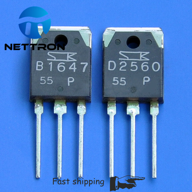 Audio Amplifier Darlington Power Transistor 2SB1647-O-Rank /2SD2560 P - Foto 11