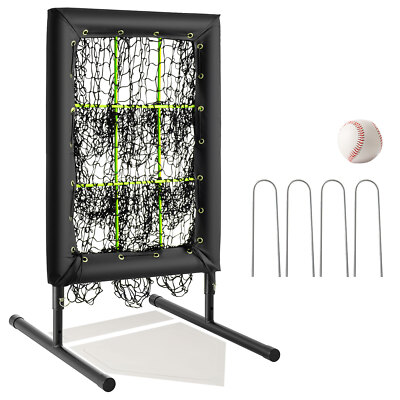 Baseball Rebounder Baseball/Softball Pitching Net With Strike Zone - View #11