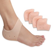 Silicone Foot Skin Care Support Protector Moisturizing Gel Heel Sock New 