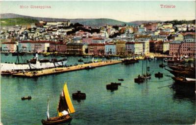 CPA AK TRIESTE Molo Giuseppina ITALY (543349)
