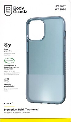 BodyGuardz Stack  Drop Protection Case For iPhone 12 Pro Max - Blue