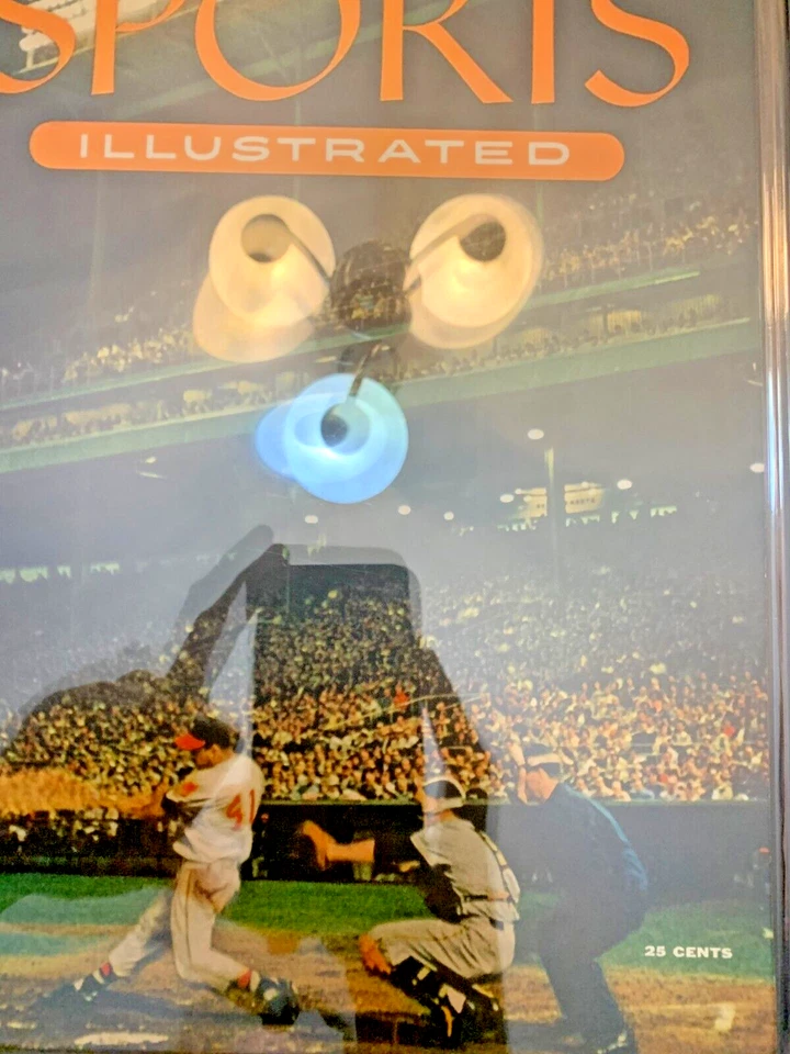 Sports Illustrated 1954 #V1#1 Time Inc. 16 de agosto 1954 CGC 8,0 páginas blancas Foto 4 de 4