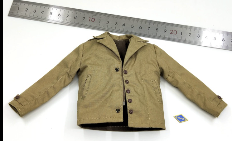 Coat for Facepoolfigure FP010 US Ranger Combat Medic France 1944 1/6th Figure