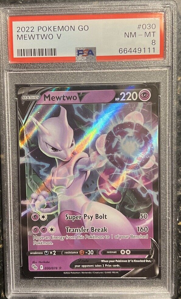 The Pokémon Company - Mewtwo V - Pokémon GO - 072/078 - PSA 10 - 2022 -  Catawiki