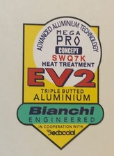 Bianchi EV2 Telaio Decalcomania