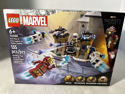 LEGO 76288 Marvel Ironman & Iron Legion Vs Hydra Soldier Set NEW