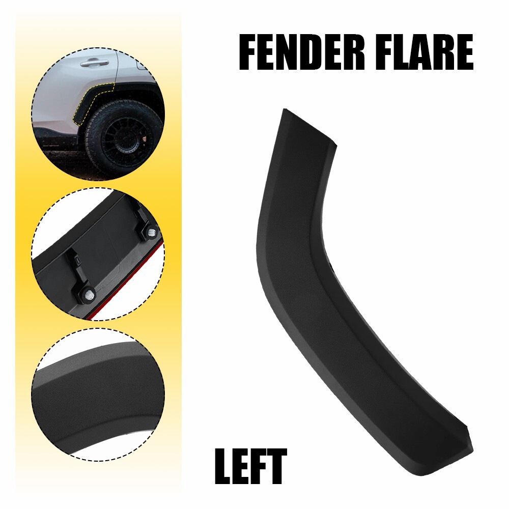 For 2019-2022 Toyota Rav4 Left Rear Door Wheel Flare Arch Trim Molding Driver LH