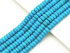 Turquoise Rondelle 5x8mm Smooth Beads,Sku U1198