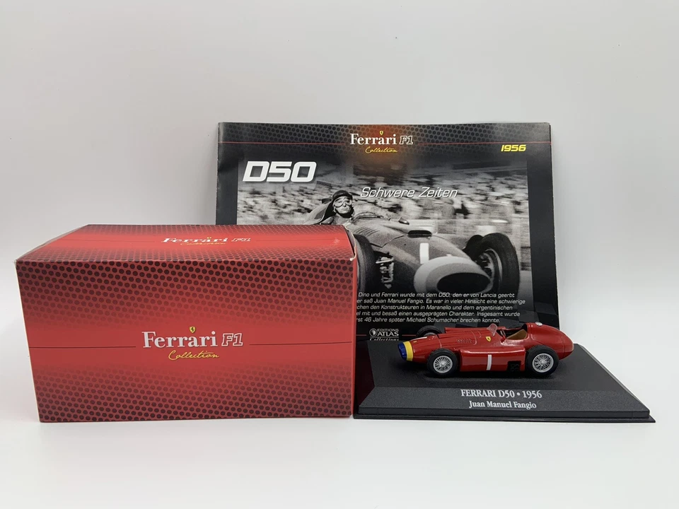 Atlas 1:43 Ferrari D50 - 1956 | Ferrari F1 Collection | Juan Manuel Fango - Bild 2 von 4