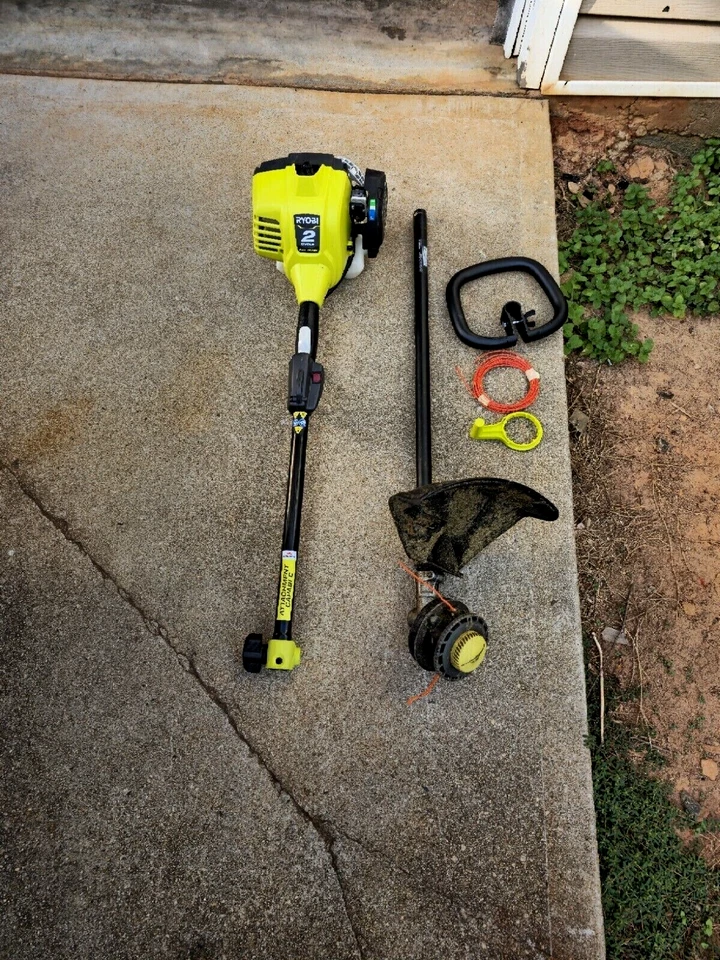 RYOBI String Trimmer 25cc 2-Cycle Gas-Powered Straight Shaft, Attachment Capable - Image 2 of 4