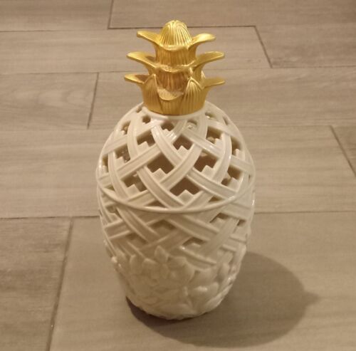 Lenox Pineapple Potpourri Holder American By Design Porcelain - 第 1/6 張圖片