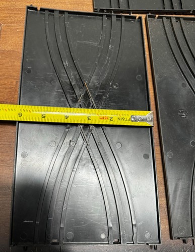1960s Marx 1/32 Scale Slot Car (2) Criss Cross Tracks (1) straight track - Picture 6 of 7