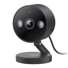 Tapo 2K Indoor/Outdoor Wired Security Camera - 1-Pack, Black