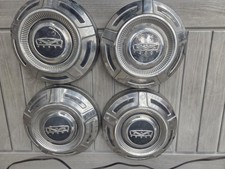 66 67 68 69 70 71 72 73 74 75 76 77 Ford F250 Pick Up Truck Dog Dish Hubcaps 66 67 68 69 70 71 72 73 74 75 76 77 Ford F250 Pick Up Truck Dog Dish Hubcaps