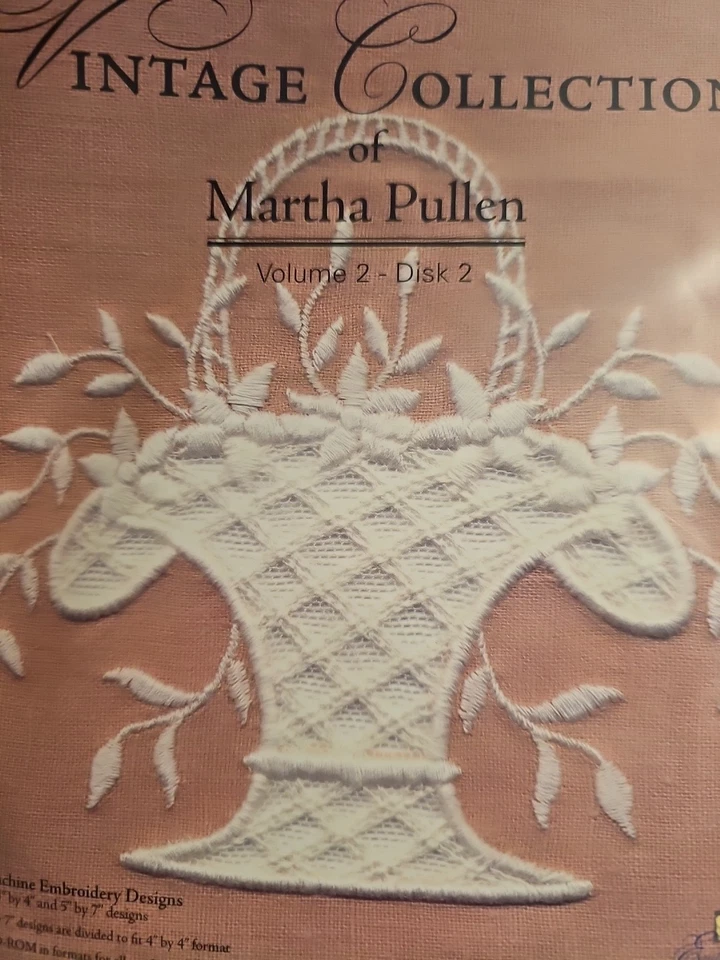 NEW SEALED The Vintage Collection Of Martha Pullen Volume 2 Disk 2 FREE SHIPPING - Image 2 of 4