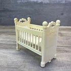 Vintage 2000 Barbie Victorian Dream House White Crib Baby Bed Replace Furniture