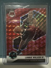 2020-21 Panini Mosaic Lonnie Walker IV #79 Red Mosaic Prizm