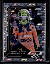 Lando Norris 2025 Topps Chrome Logofractor Formula 1 F1 Base GP DOTD