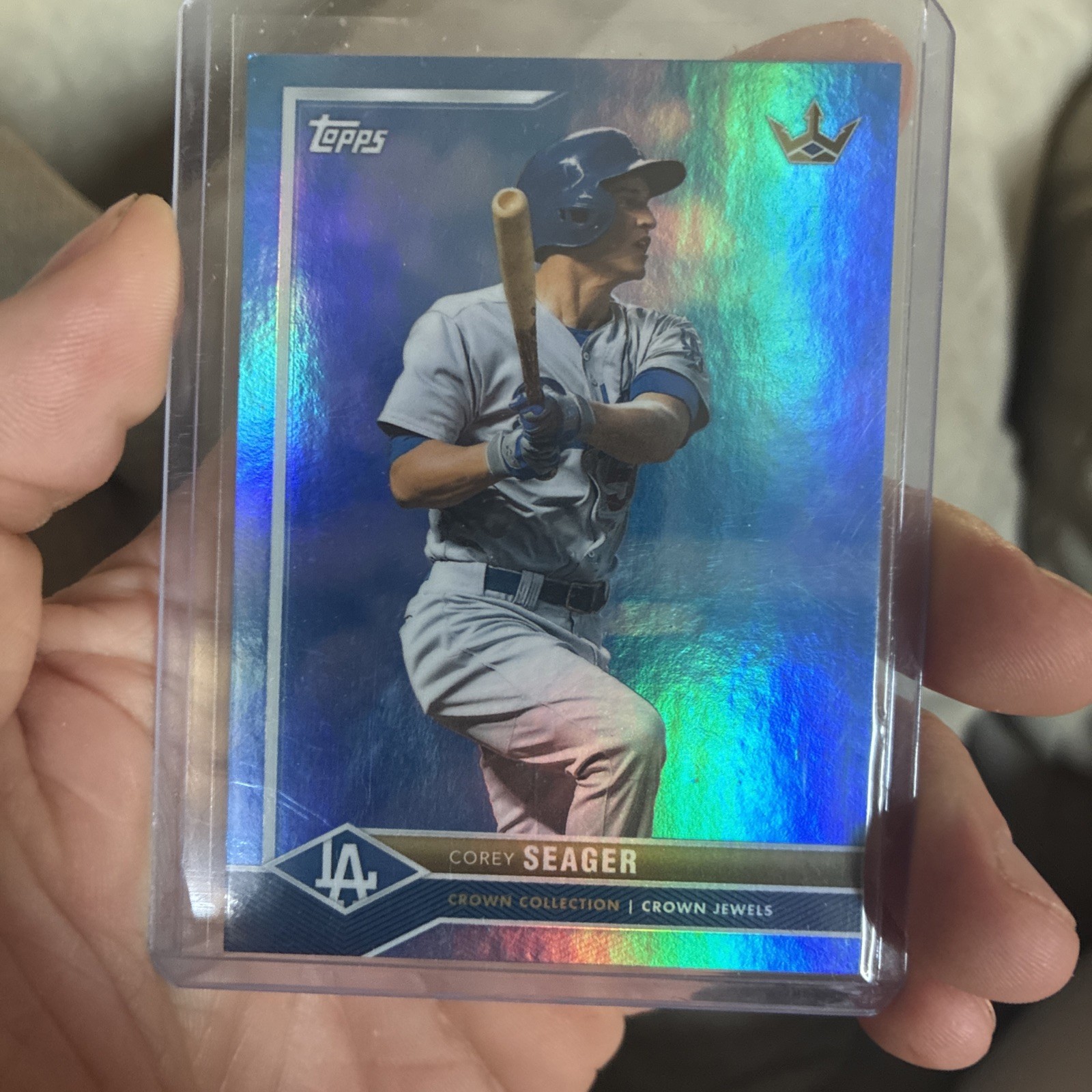 2022 Topps X Bobby Witt Jr. Crown Collection Blue Parallel /150 Corey Seager 24