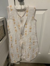 Aden  Anais Muslin Sleep Sack - Giraffes Size Large 22-28 Pounds