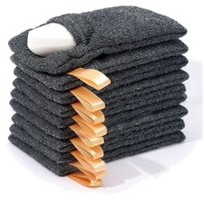 Body Scrubber Shower Sponge - Pack of 9 Exfoliating//