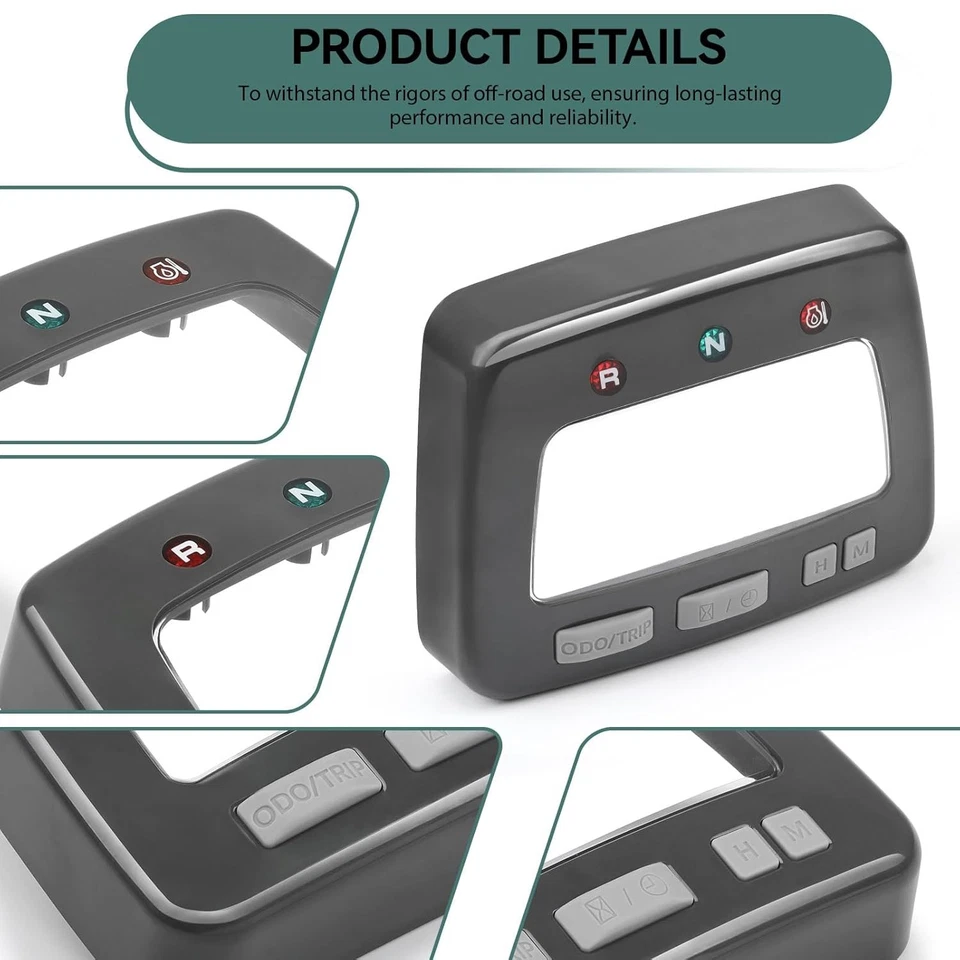 For 1998-2001 Honda Foreman 450 TRX450S 4x4 S Speedometer Dash Upper Cover - Image 4 of 4