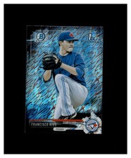 2017 Bowman Chrome Mini Prospects Black Shimmer Refractor Francisco Rios RC /100